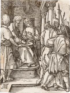 Albrecht Dürer - Pilatus wäscht sich die Hände.