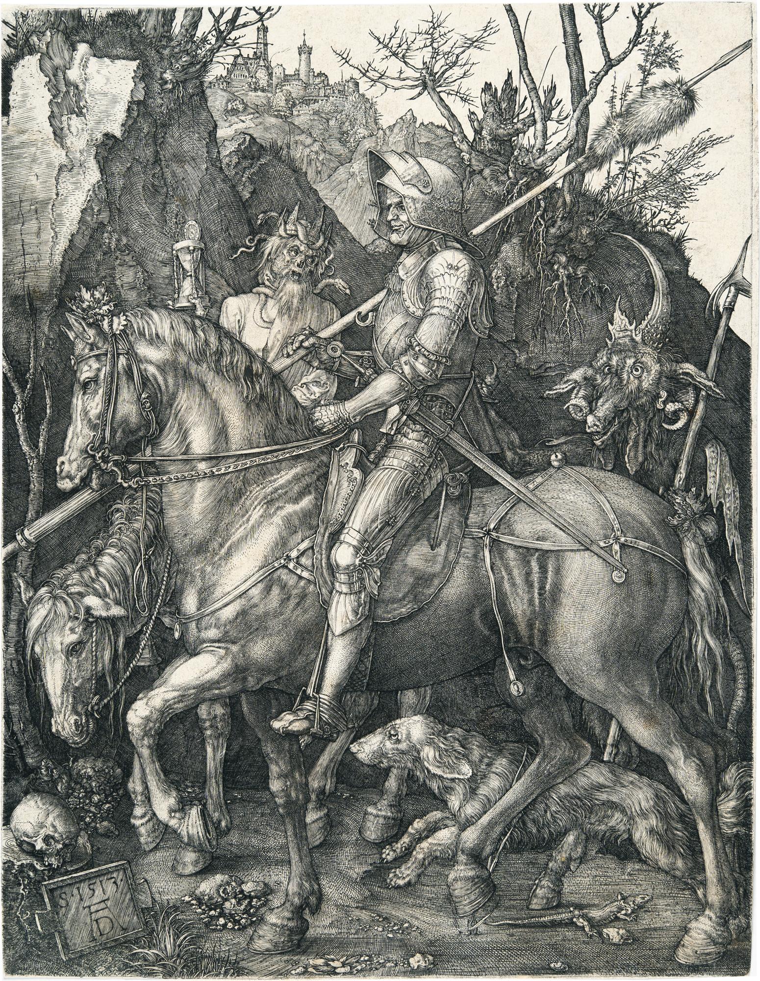 Albrecht Dürer - Ritter, Tod und Teufel