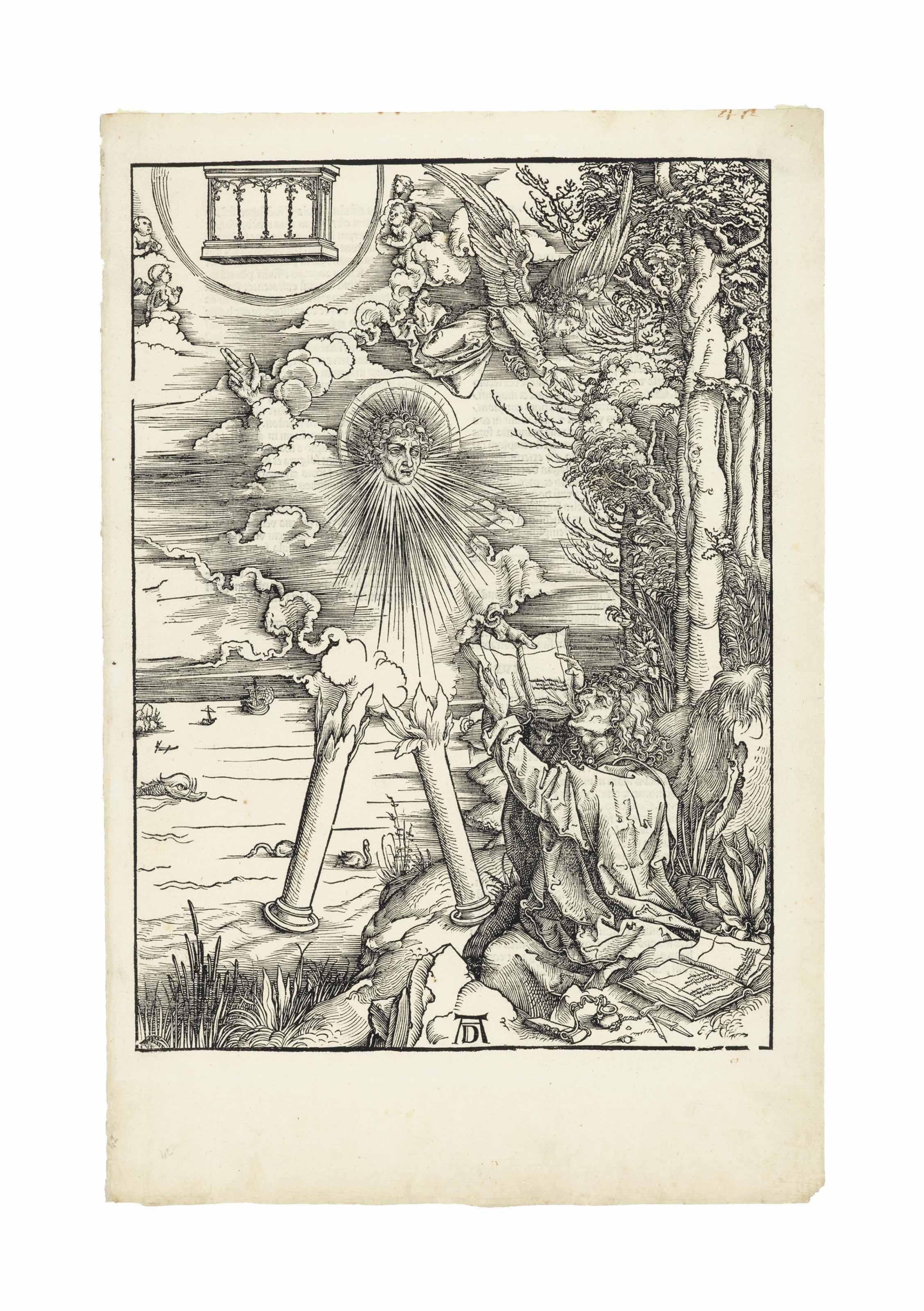 Albrecht Dürer - Saint John devouring the Book, from: The Apocalypse