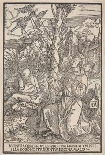 Albrecht Dürer - St. Francis Receiving The Stigmata