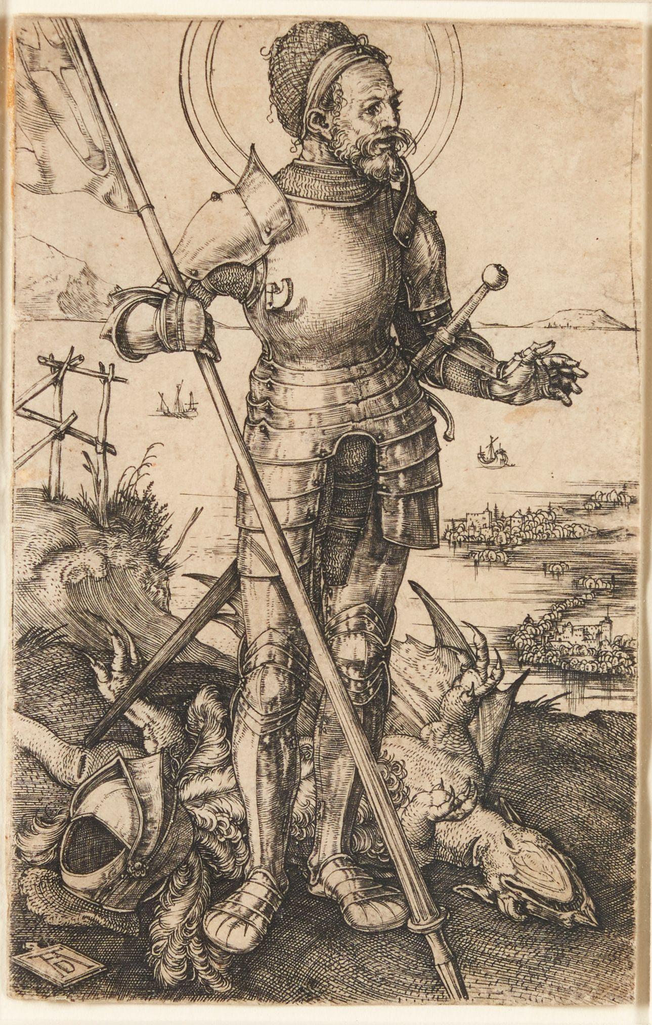 Albrecht Dürer - St. George on Foot
