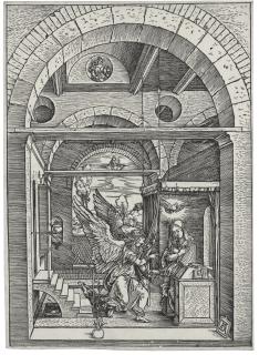 Albrecht Dürer - The Annunciation (B. 83; M., Holl. 195)