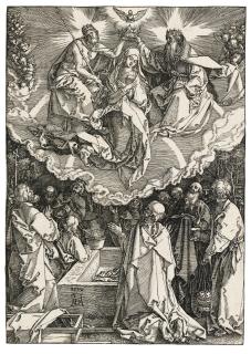 Albrecht Dürer - The Assumption And Coronation Of The Virgin (B. 94; M., Holl. 206)