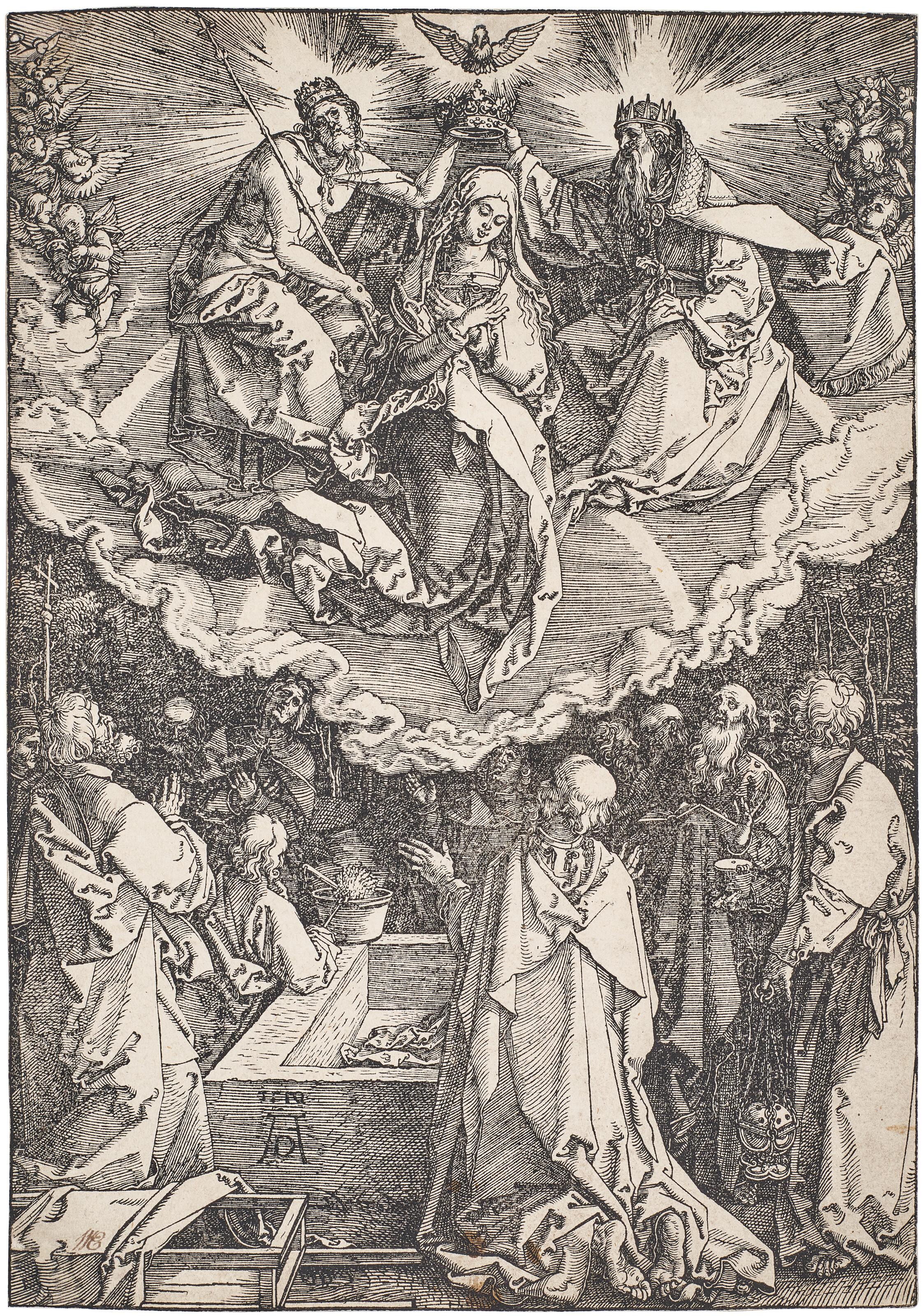 Albrecht Dürer - The Assumption and Coronation of the Virgin, from: The Life of the Virgin
