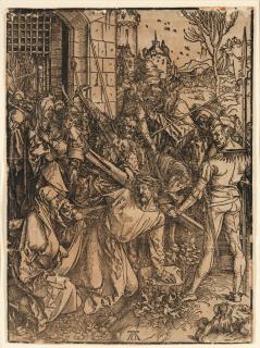 Albrecht Dürer - The Bearing of the Cross, from The Large Passion