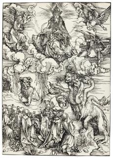 Albrecht Dürer - The Beast With Two Horns Like A Lamb  (B. 74; M., Holl. 175)