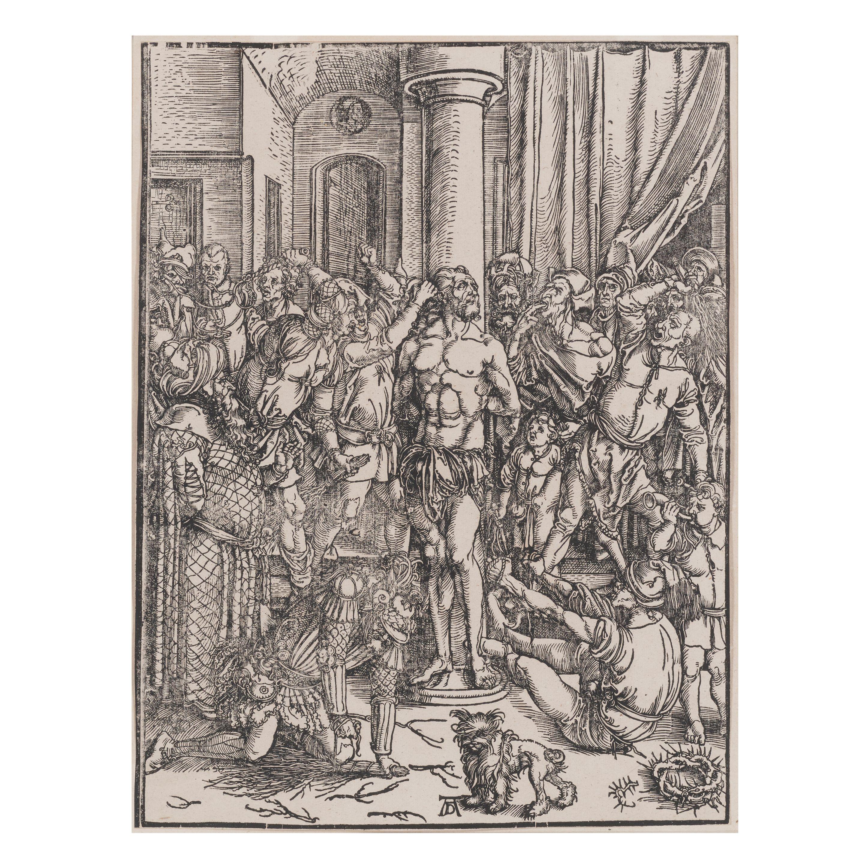 Albrecht Dürer - The Flagellation, from The Large Passion
