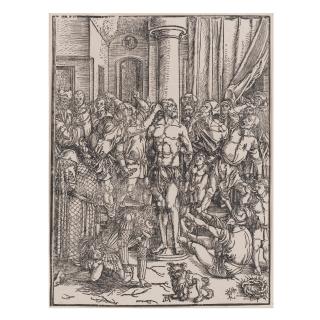 Albrecht Dürer - The Flagellation, from The Large Passion