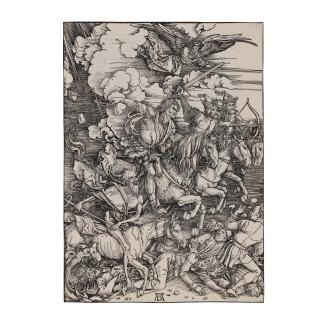 Albrecht Dürer - The Four Horsemen of the Apocalypse, from The Apocalypse