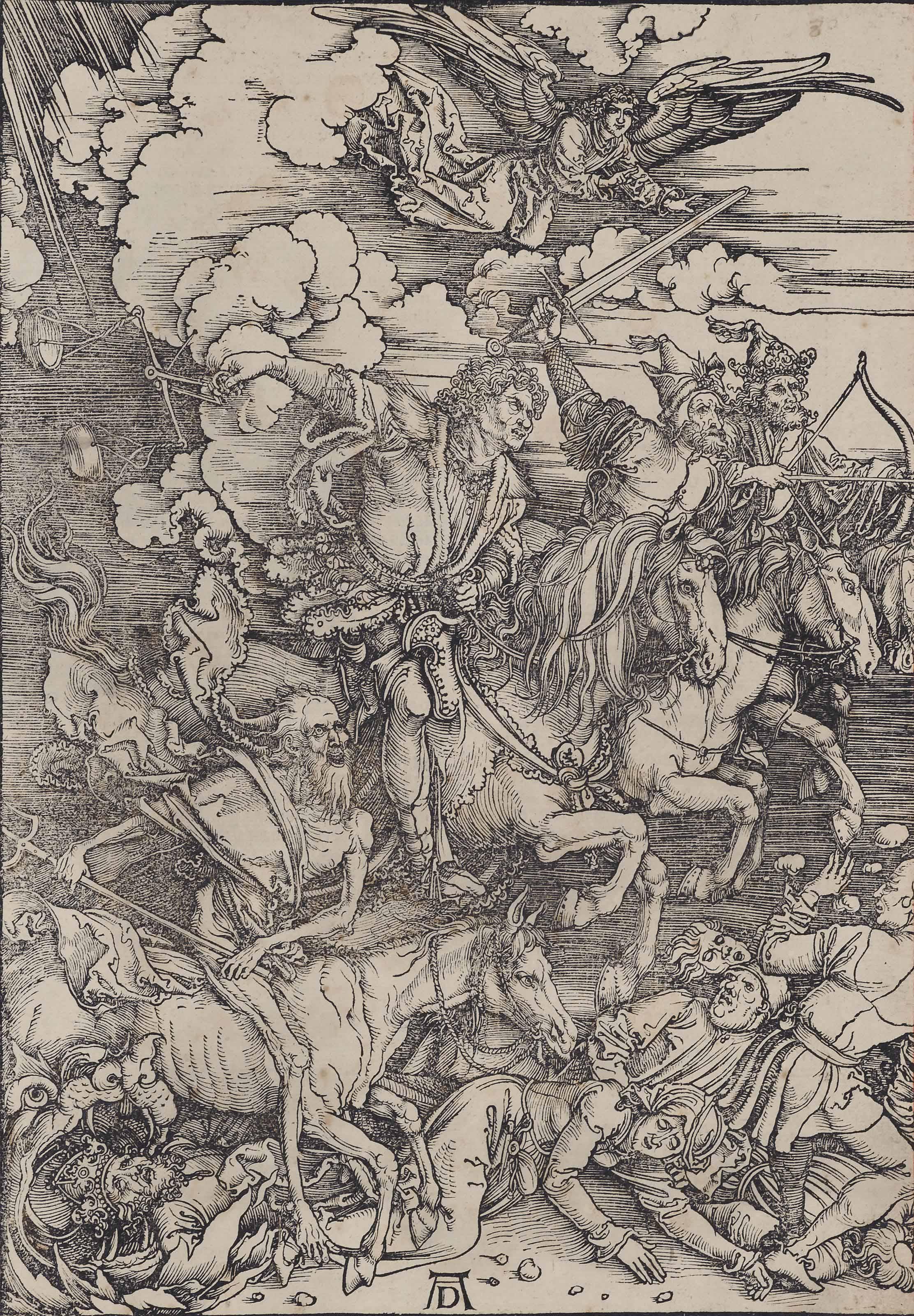 Albrecht Dürer - The Four Horsemen Of The Apocalypse, From: The Apocalypse