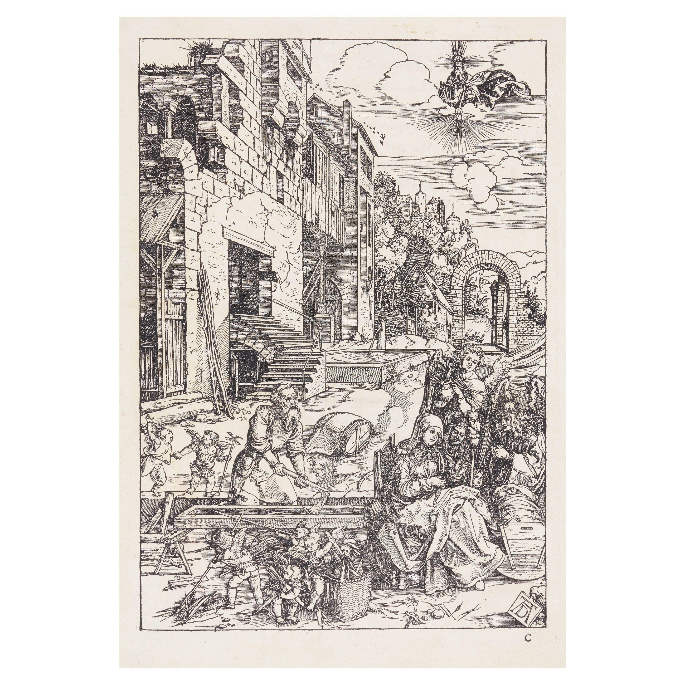 Albrecht Dürer - The Holy Family in Egypt, from The Life of the Virgin