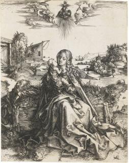 Albrecht Dürer - The Holy Family With The Butterfly (B. 44; M., Holl. 42)