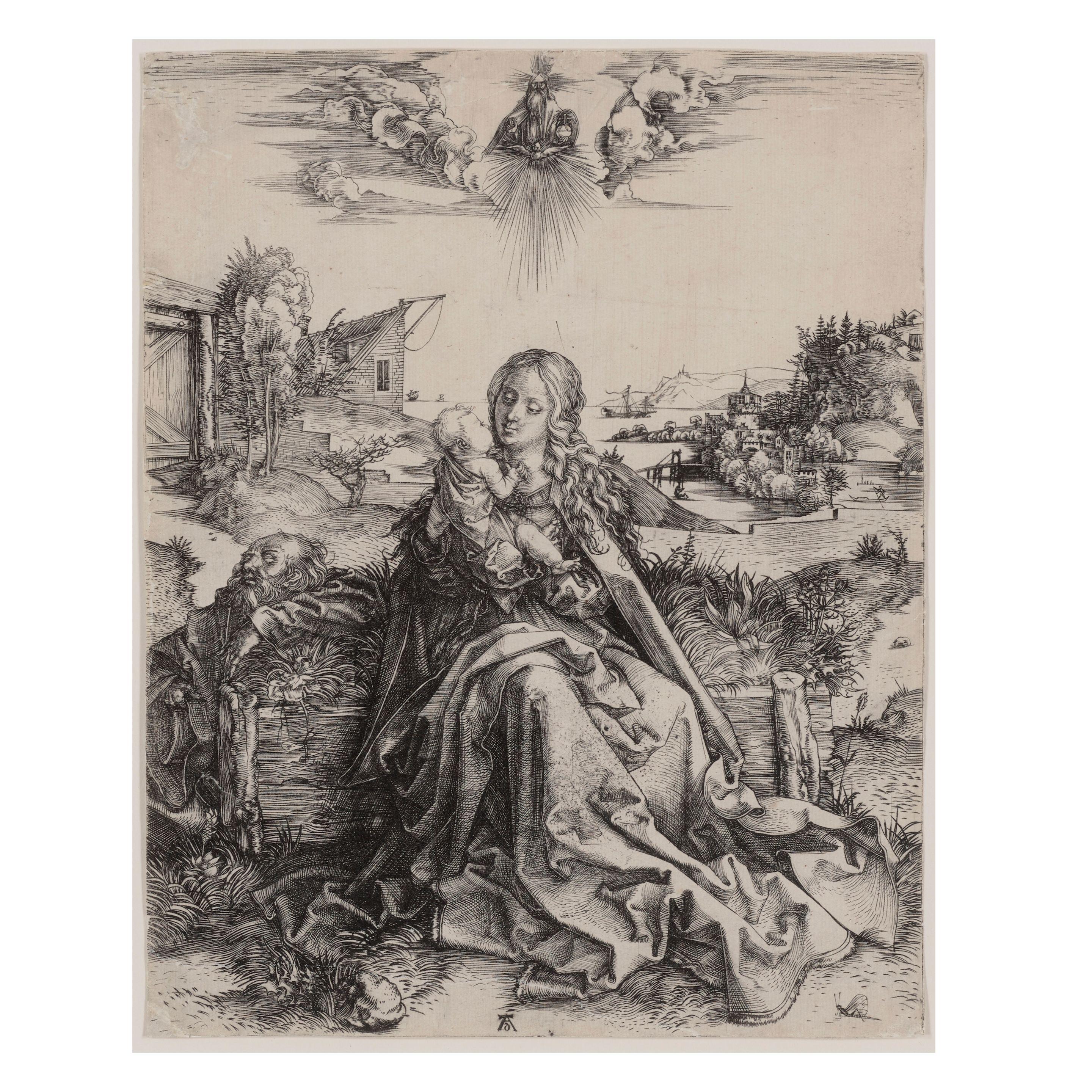 Albrecht Dürer - The Holy Family with the Butterfly