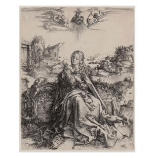 Albrecht Dürer - The Holy Family with the Butterfly