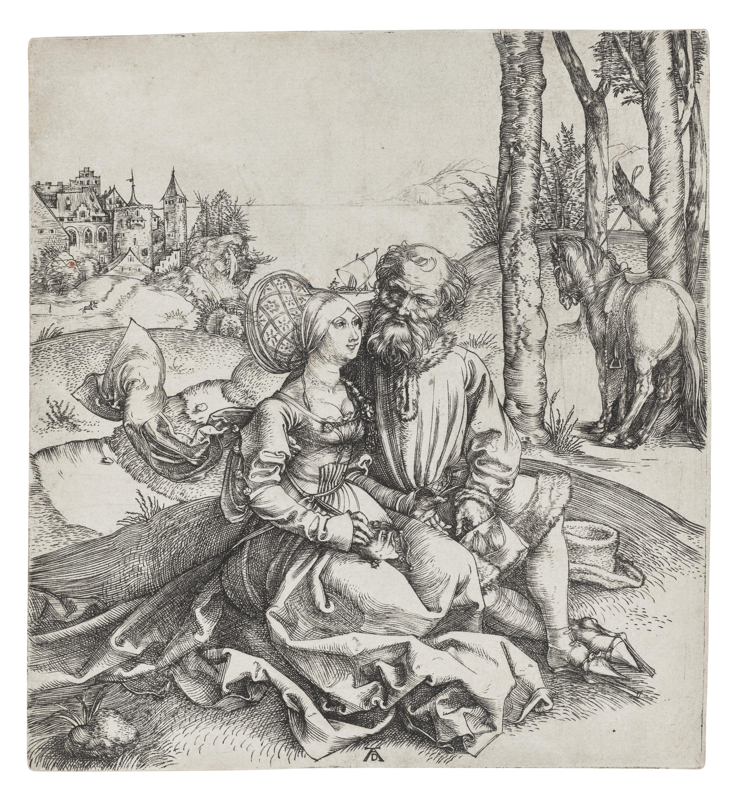 Albrecht Dürer - The ill-assorted Couple
