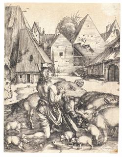 Albrecht Dürer - The Prodigal Son (B., M., Holl. 28)