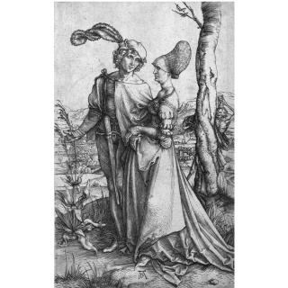 Albrecht Dürer - The Promenade (B. 94; M., Holl. 83)