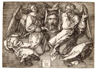 Albrecht Dürer - The Sudarium Held by Two Angels (B. 25; M., Holl. 26)