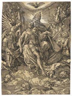 Albrecht Dürer - The Trinity (The See of Grace) (B. 122; M., Holl. 187)