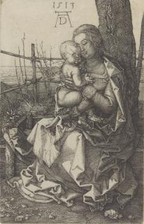 Albrecht Dürer - The Virgin and Child seated by a Tree (B. 35; M., Holl. 34; S.M.S. 67)