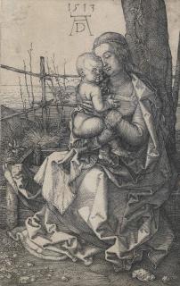 Albrecht Dürer - The Virgin And Child Seated By A Tree