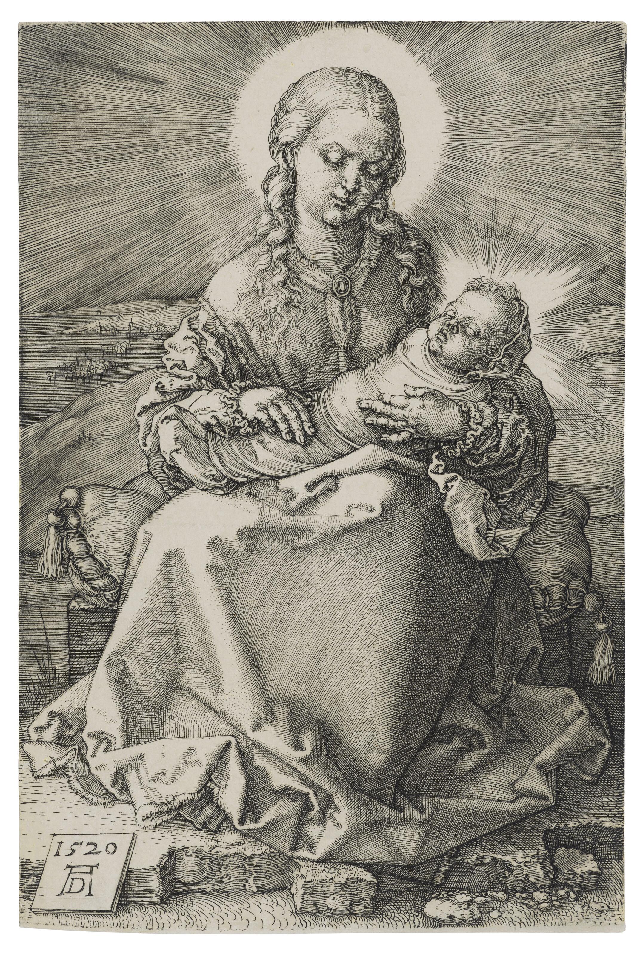 Albrecht Dürer - The Virgin with the swaddled Child