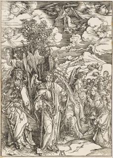 Albrecht Durer - The four angels staying the winds