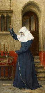 Albrecht Frans Lieven de Vriendt - Beim Läuten der Glocken