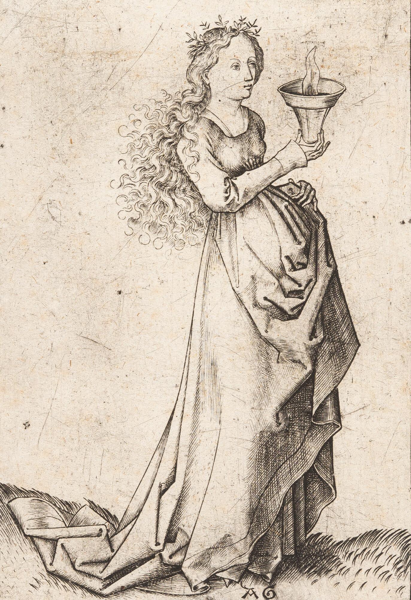 Albrecht Glockendon - Die erste kluge Jungfrau