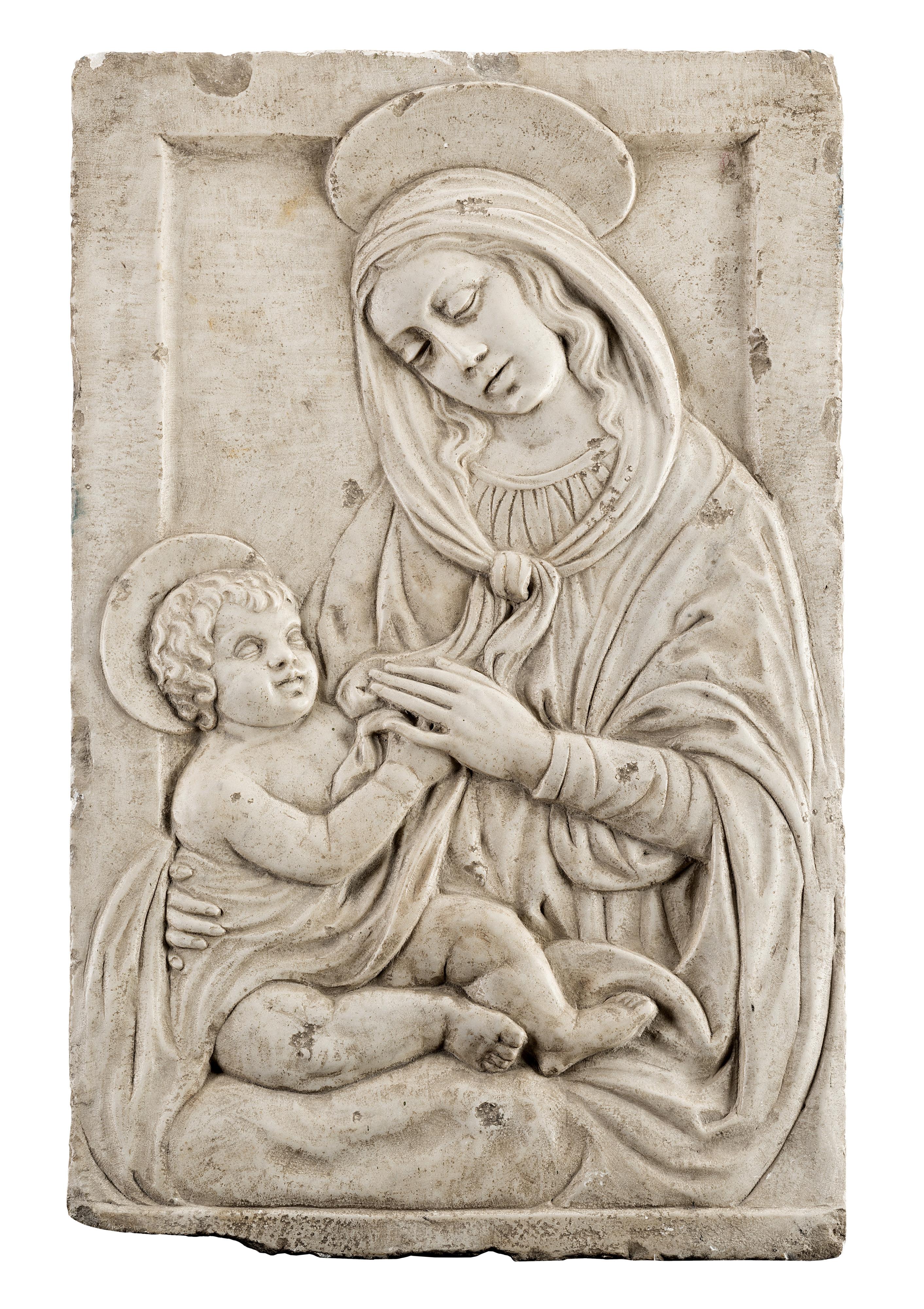 Alceo Dossena - Madonna con bambino