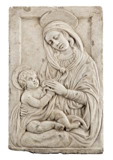 Alceo Dossena - Madonna con bambino