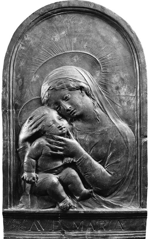 Alceo Dossena - Madonna Con Bambino
