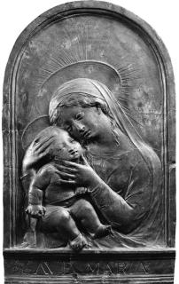 Alceo Dossena - Madonna Con Bambino