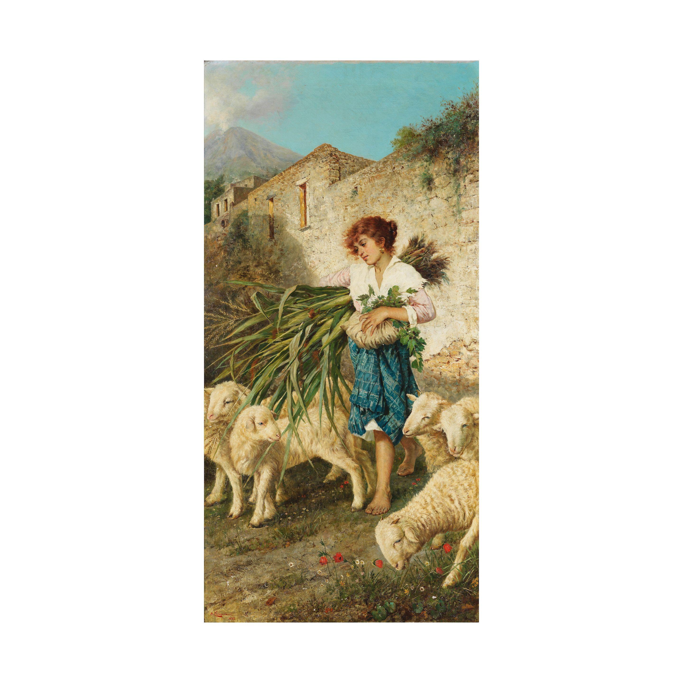 Alceste Campriani - La bergère