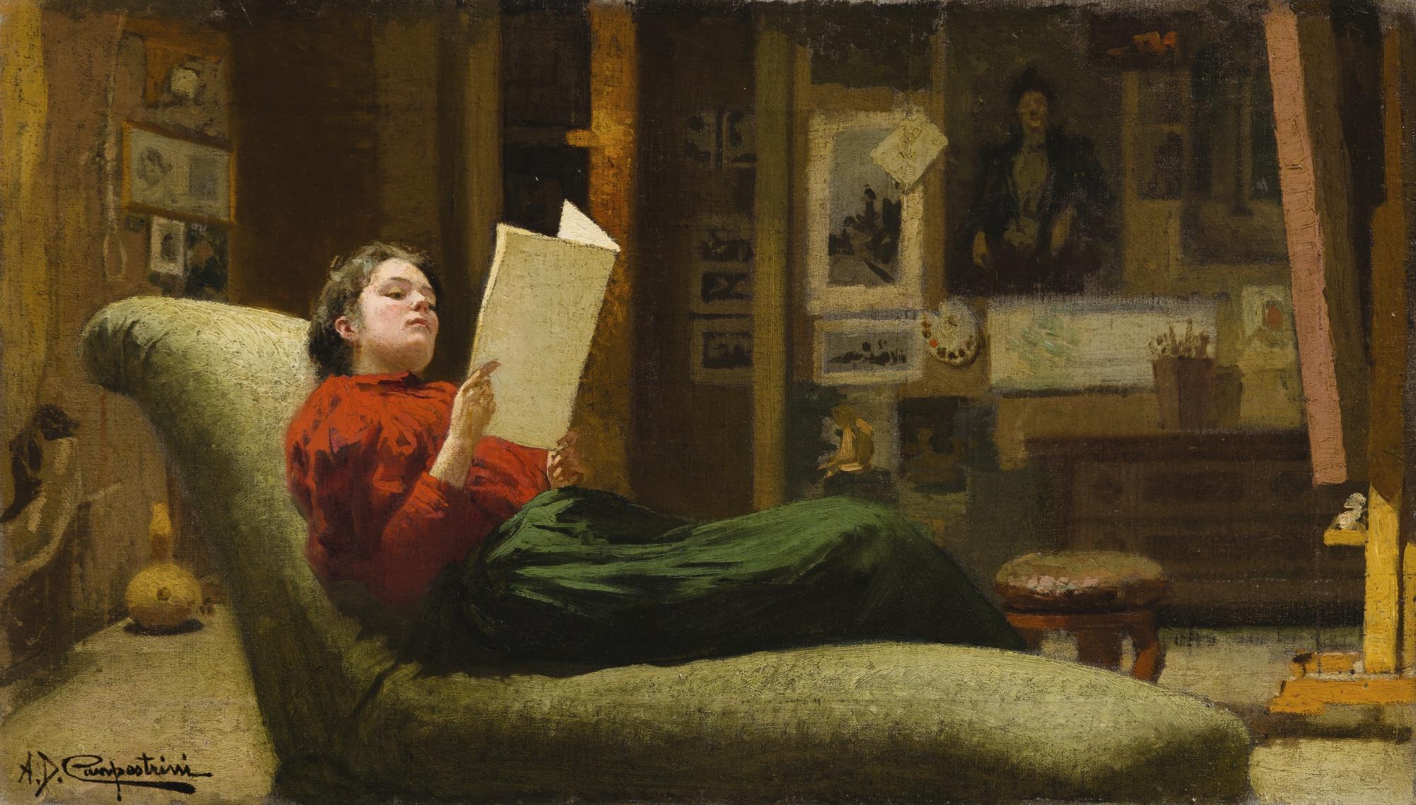 Alcide Davide Campestrini - Patriotic Reading