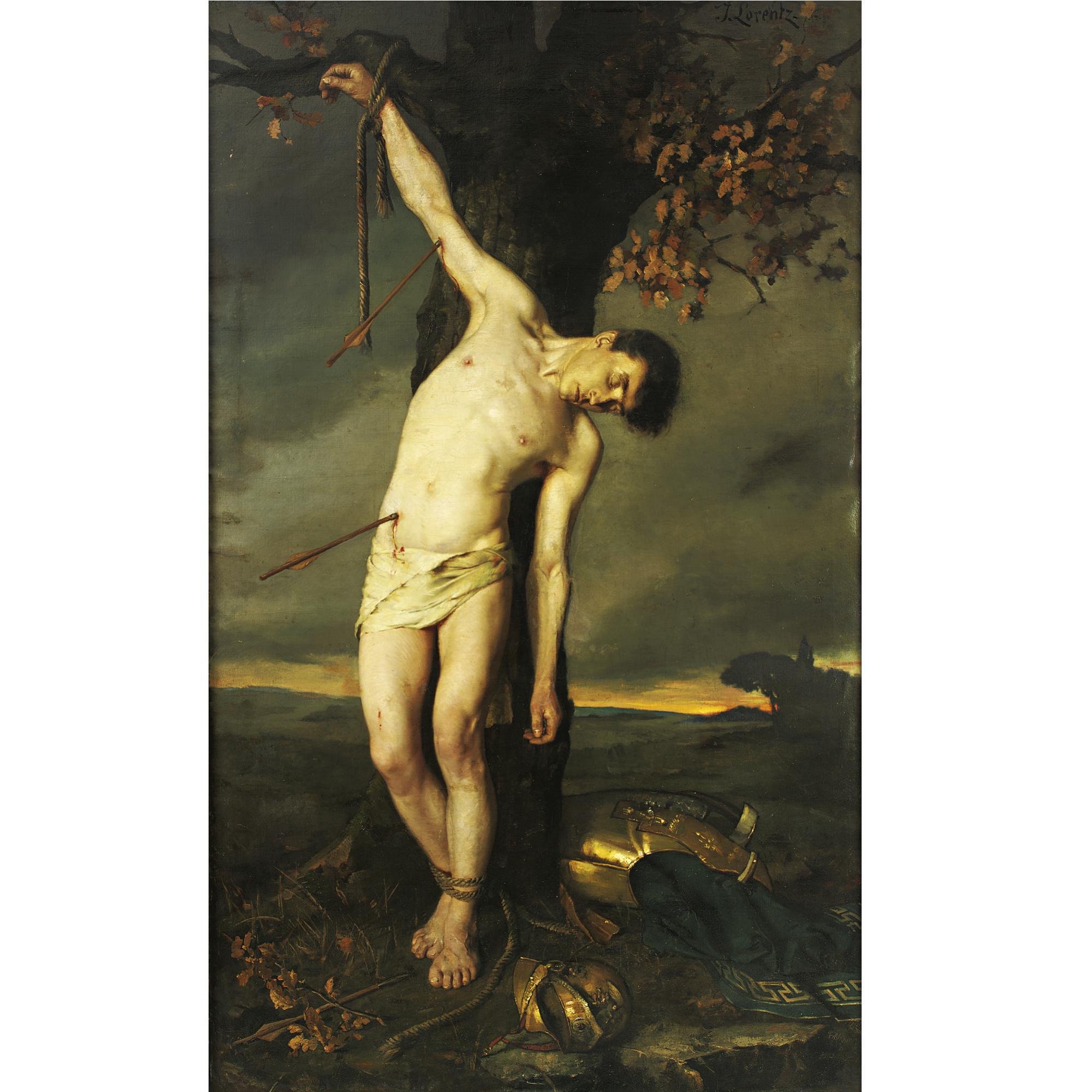 Alcide-Joseph Lorentz - Saint Sebastian