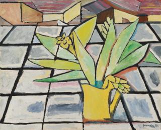 Aldo Bonadei - Flor na Fav.[ela] - Blumenstillleben