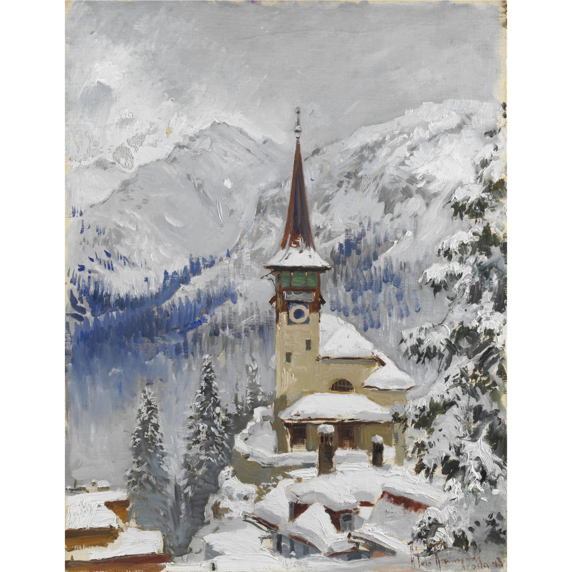 Aldo Raimondi - Arosa Sotto La Neve