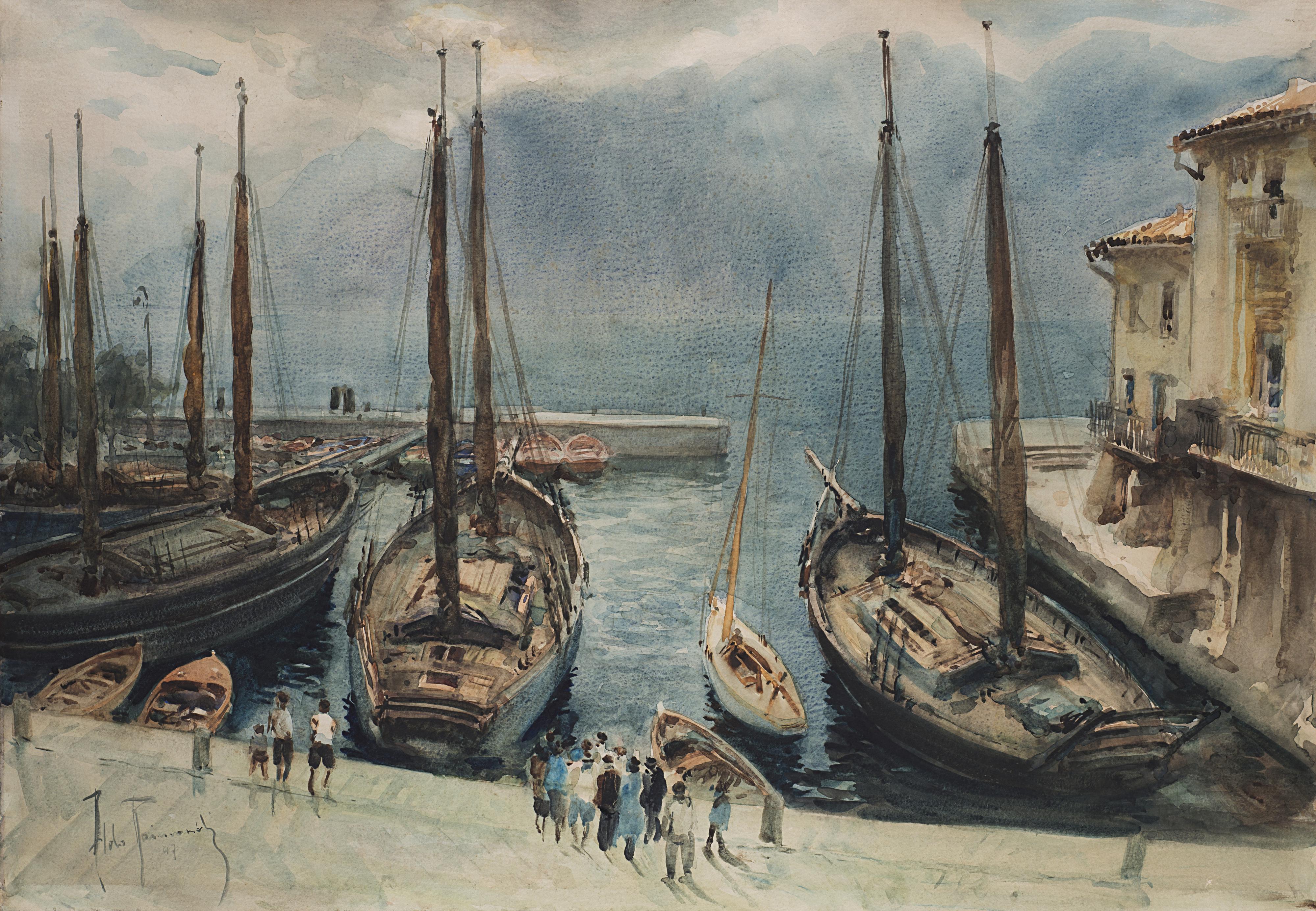 Aldo Raimondi - Il porto