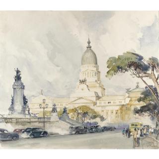 Aldo Raimondi - Palazzo Del Congresso, Buenos Aires