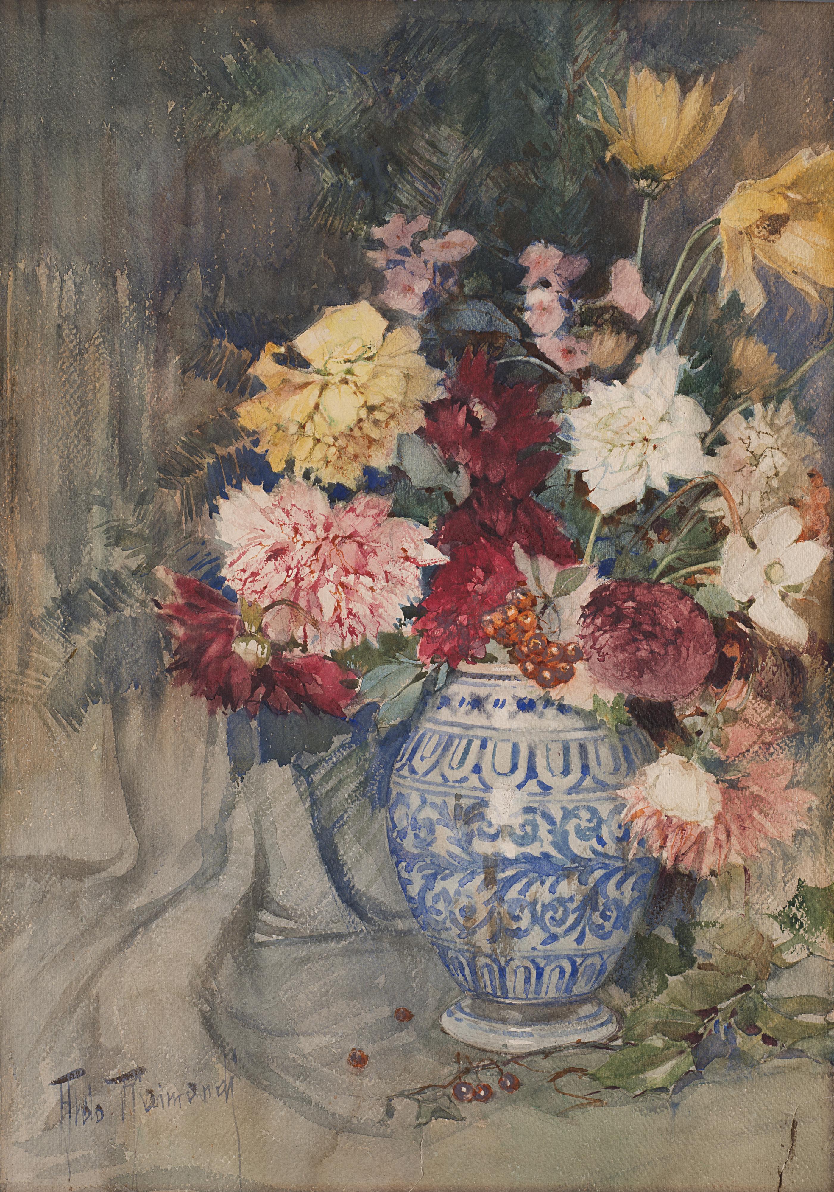 Aldo Raimondi - Vaso con fiori