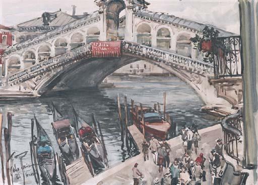 Aldo Raimondi - Venezia, A Rialto