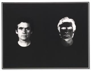 Aldo Tagliaferro - L\'Io Ritratto N. 9Signed, Titled And Dated 1977 On The Overlap, Photographic Reproduction On Emulsified Canvas. This Work Is Being Registered By The Archivio Tagliaferro, Milan.