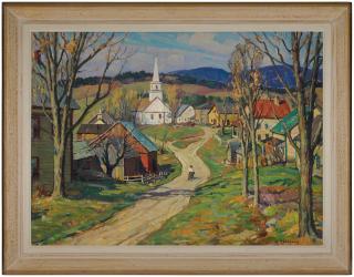 Aldro Thompson Hibbard - Late October (South Windham, Vermont)