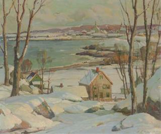 Aldro Thompson Hibbard - Snowy Day