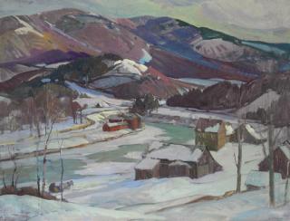 Aldro Thompson Hibbard - Valley in Winter