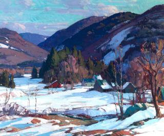 Aldro Thompson Hibbard - Vermont Hills