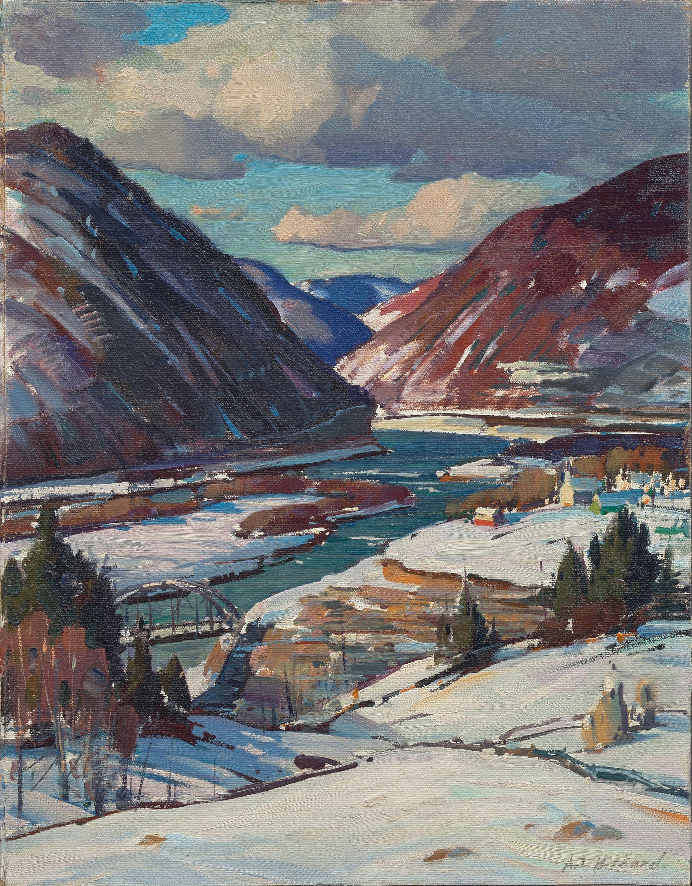 Aldro Thompson Hibbard - Vermont River Valley