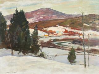 Aldro Thompson Hibbard - Vermont Snowscape