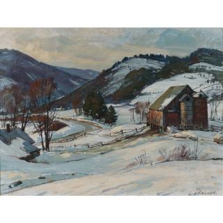 Aldro Thompson Hibbard - Vermont Valley